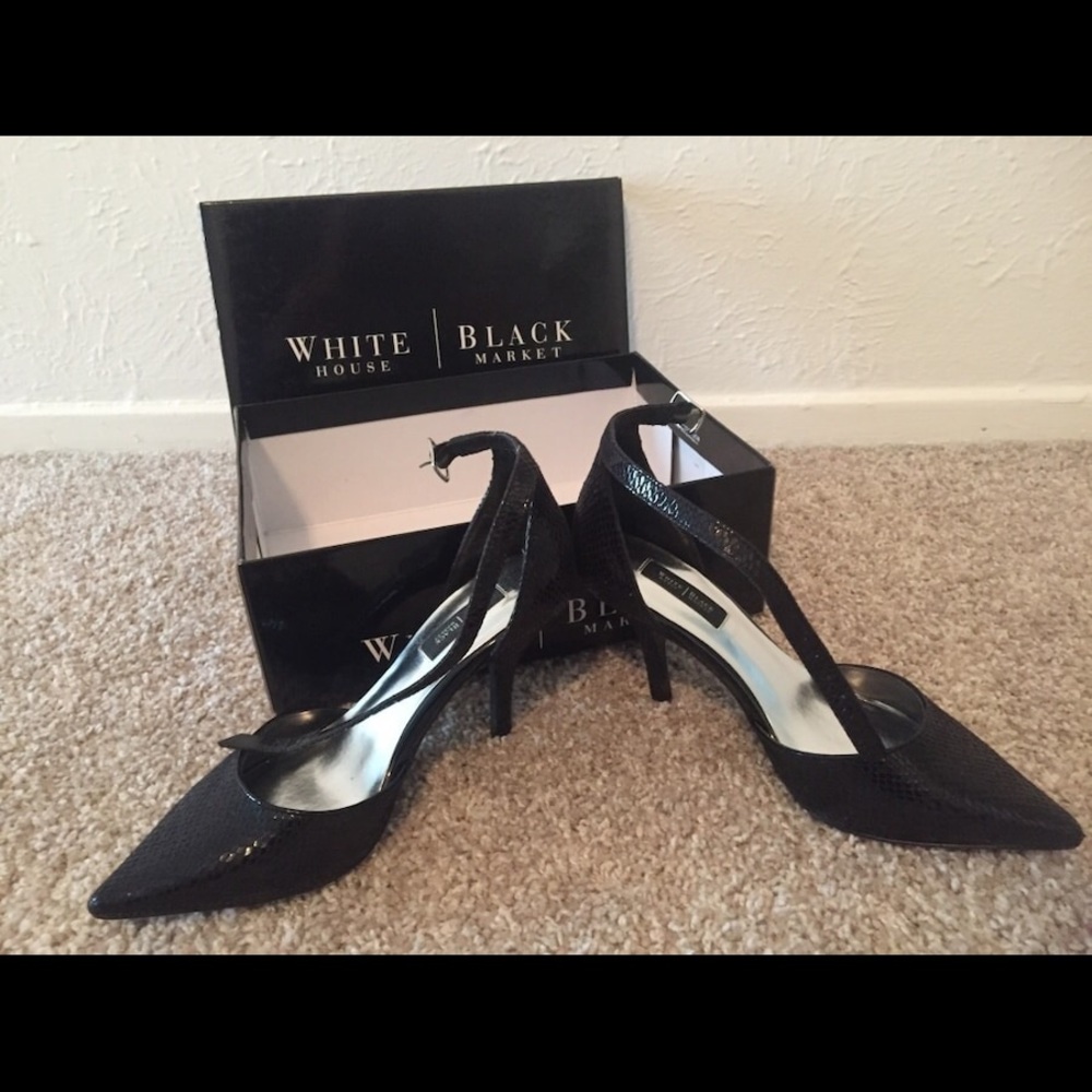 White House Black Market Bianca size 7 heels